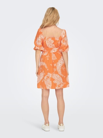 ONLY Jurk 'Bella' in Oranje