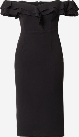 Skirt & Stiletto Koktejlové šaty – černá: přední strana