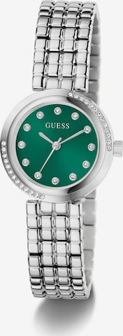 GUESS Analoguhr 'CLARA' in Silber: Vorderseite