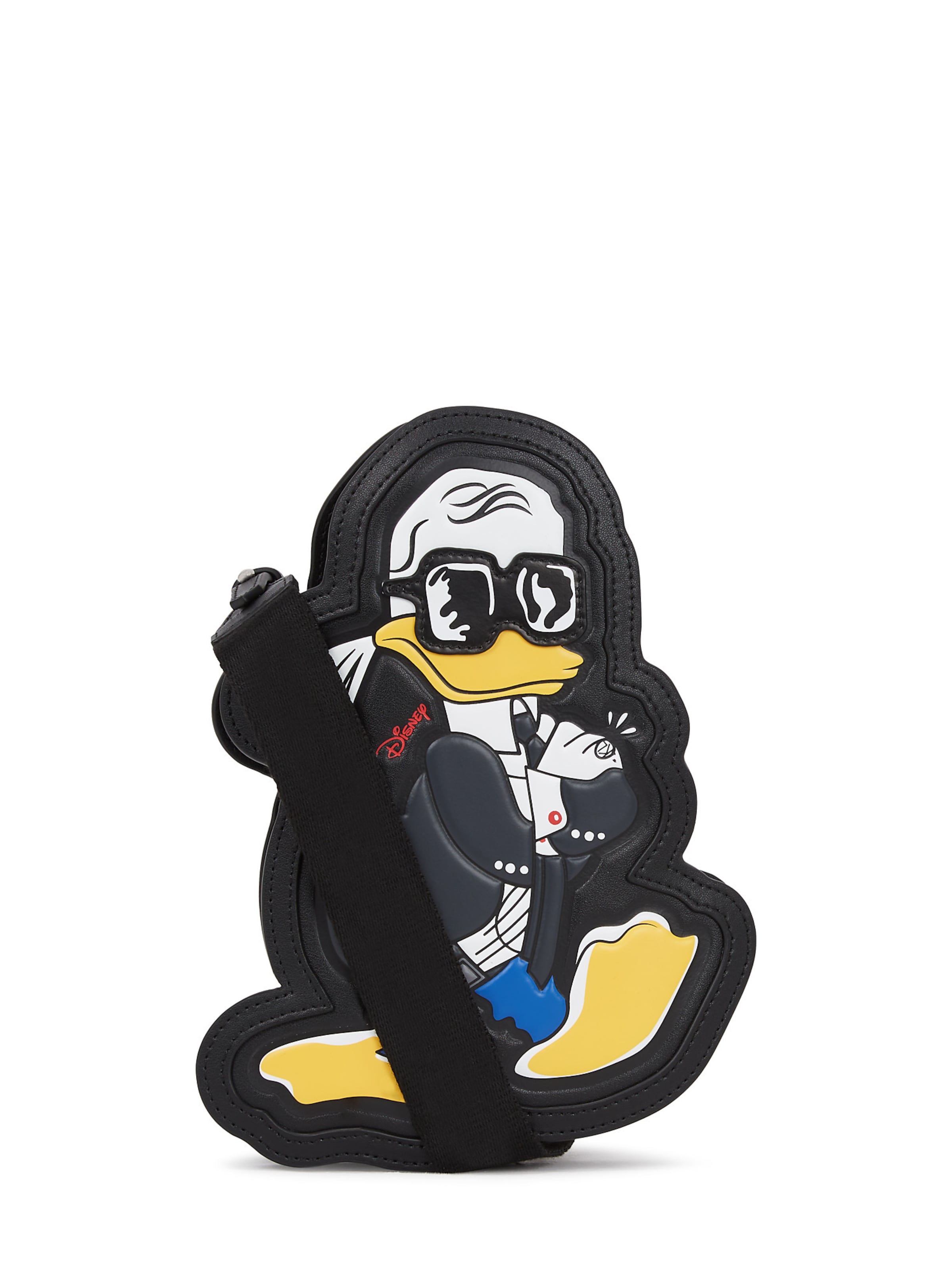 Karl Lagerfeld Taška cez rameno 'Disney x Karl Lagerfeld' - Čierna: predná strana