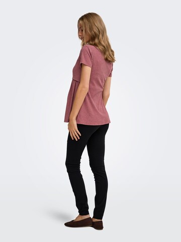 Only Maternity - Skinny Leggings en negro
