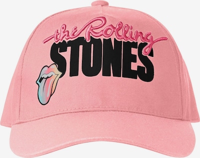 NAME IT Chapeau 'The Rolling Stones' en bleu clair / rose / rose / noir, Vue avec produit