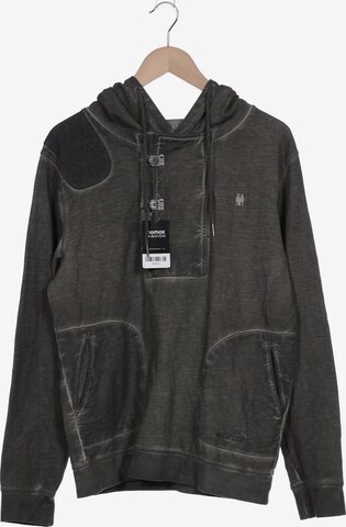 Desigual Sweatshirt & Zip-Up Hoodie in L in Brown: front