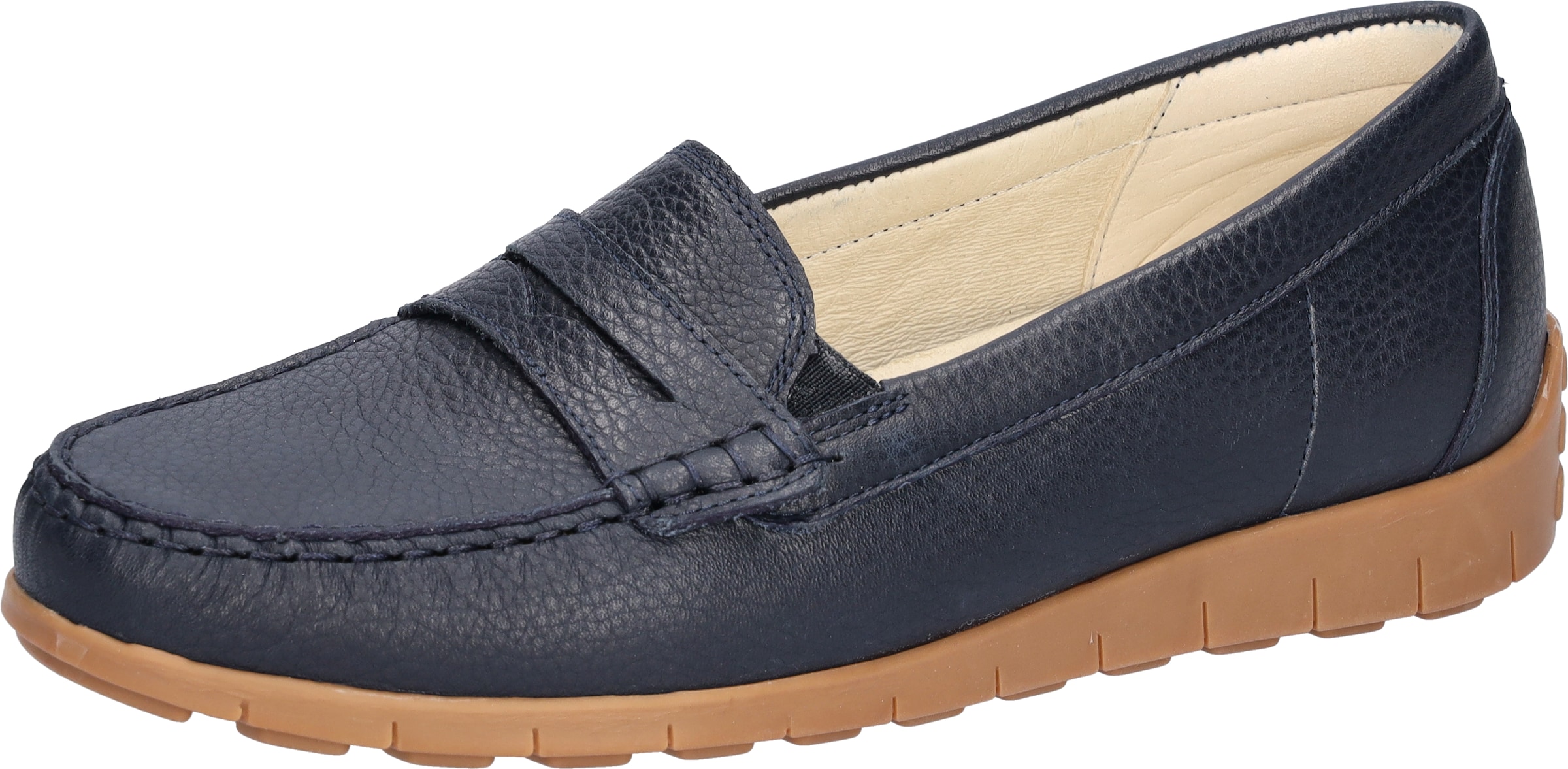 WALDLÄUFER Moccasins in Dark blue, Item view