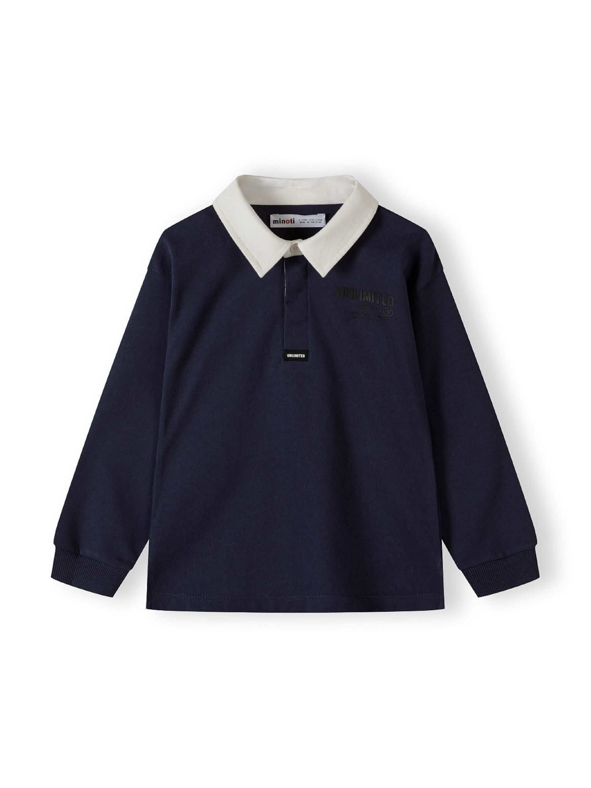 MINOTI Μπλουζάκι σε μπλε: μπροστά