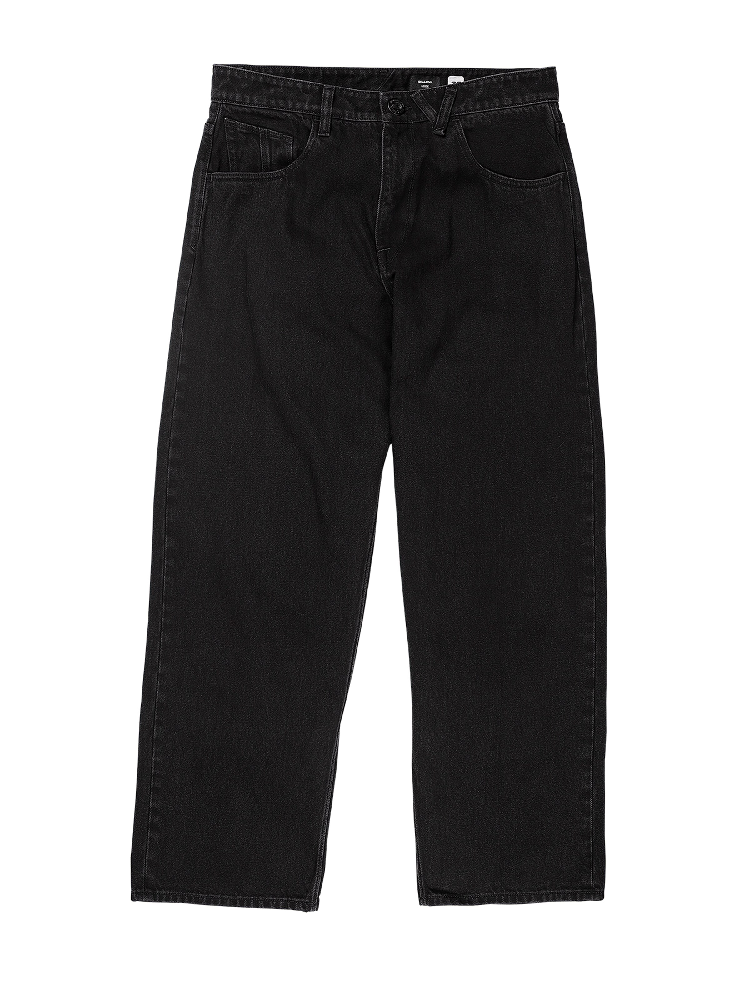 Volcom Loosefit Jeans in Schwarz: Vorderseite