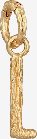 ELLI Pendant 'L' in Gold: front