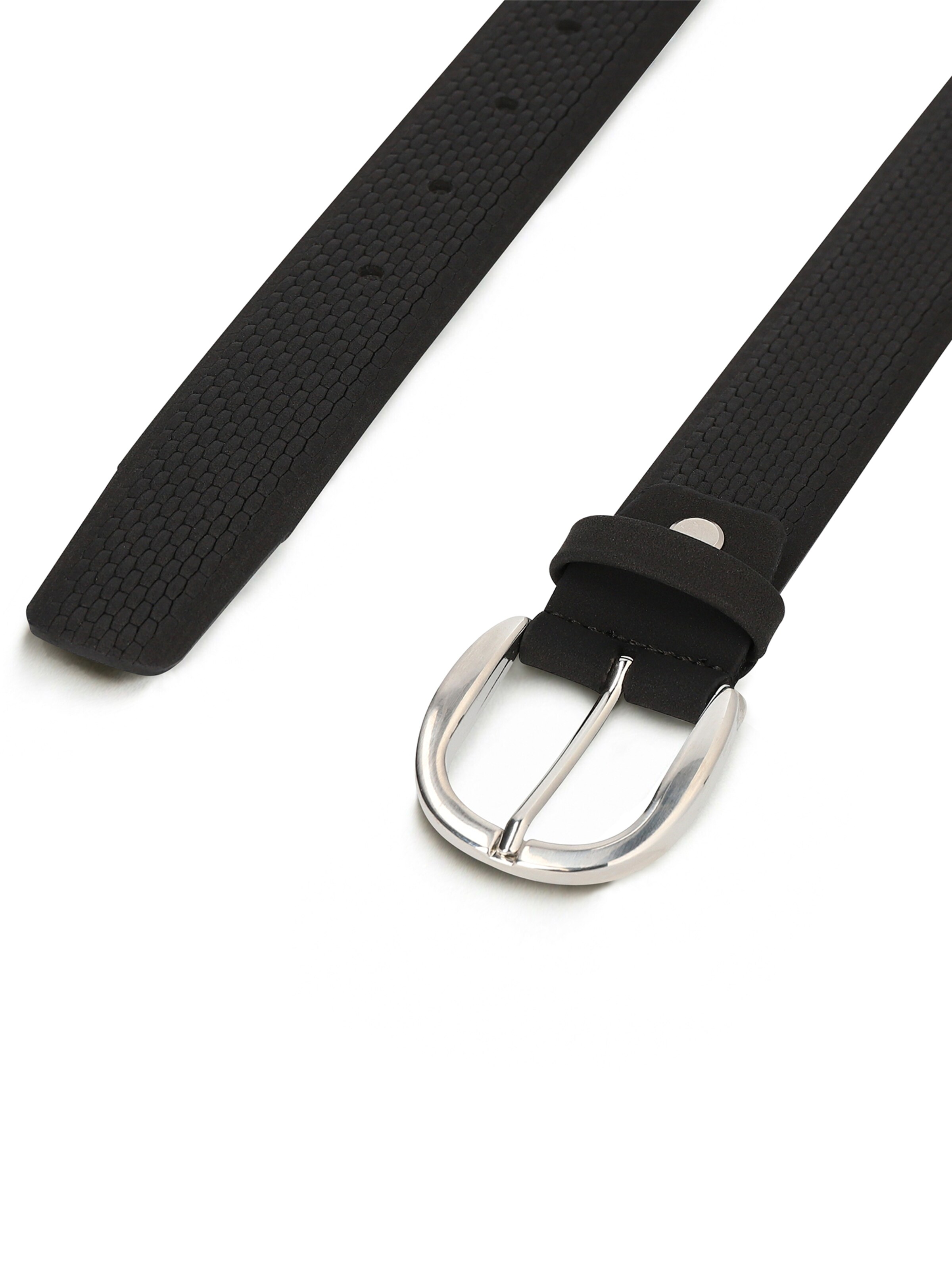 nae Vegan Shoes Gürtel  'Falset' in Schwarz