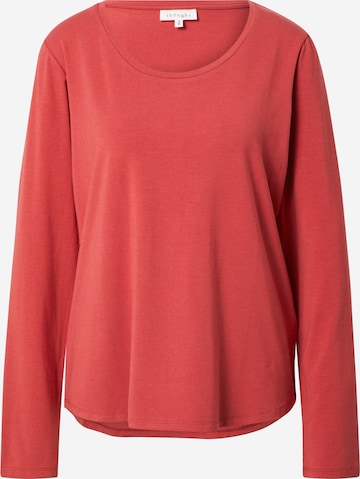 Thought Shirt in Rood: voorkant
