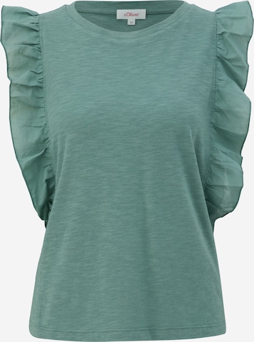 s.Oliver Shirt in Groen: voorkant