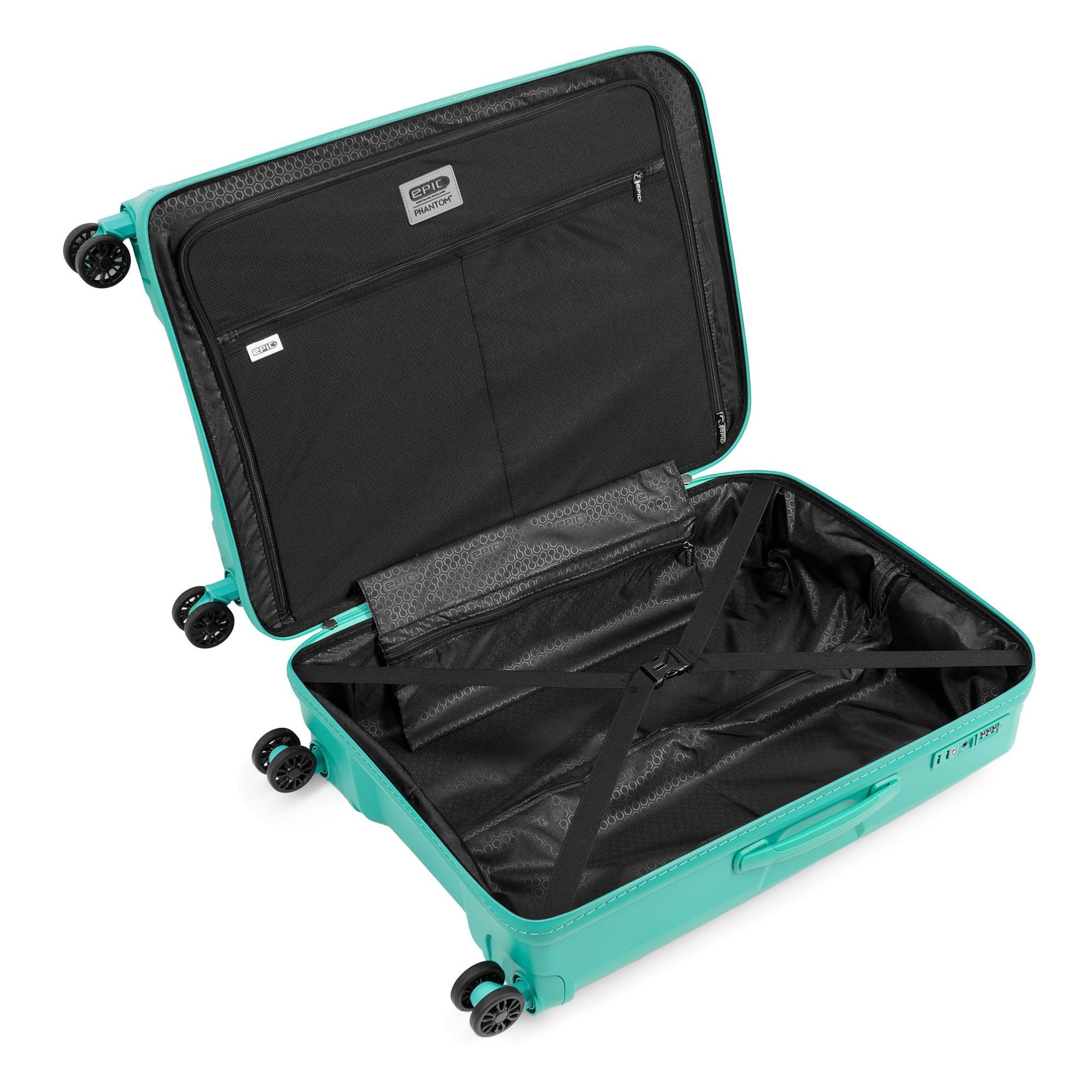 Epic Suitcase set 'Phantom' in Green