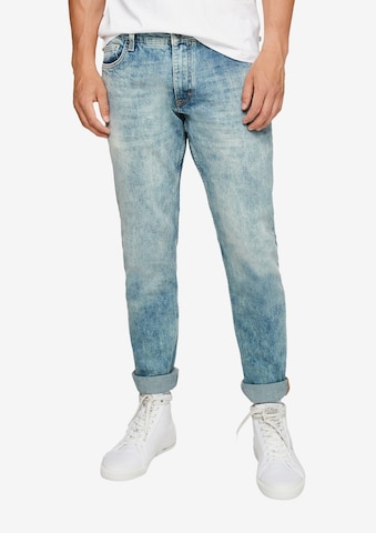Q/S by s.Oliver Slim: Slim leg-Jeans in Blau: front