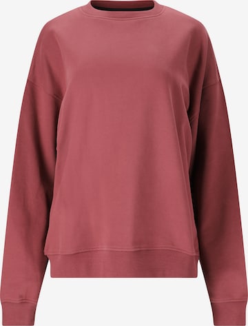 Athlecia Urheilullinen collegepaita 'Cabel' värissä punainen: etupuoli