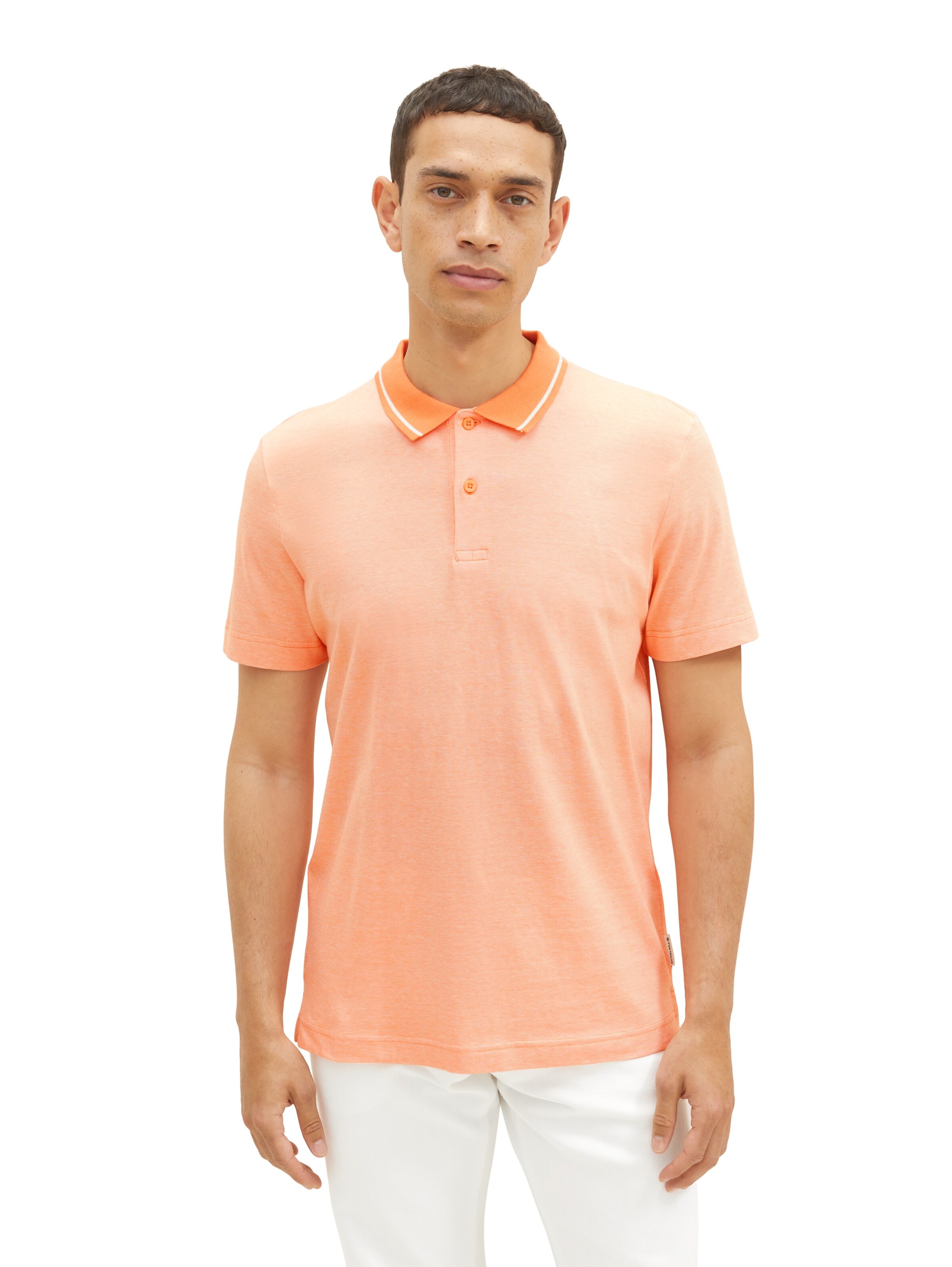 TOM TAILOR Shirt in Oranje: voorkant