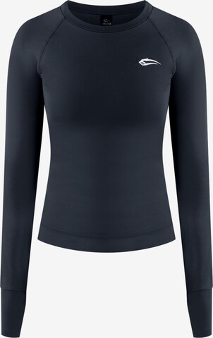 Smilodox Performance Shirt 'Advanced Breath' in Black: front