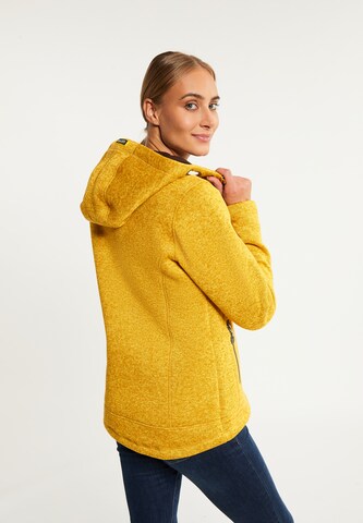 Veste en polaire Schmuddelwedda en jaune