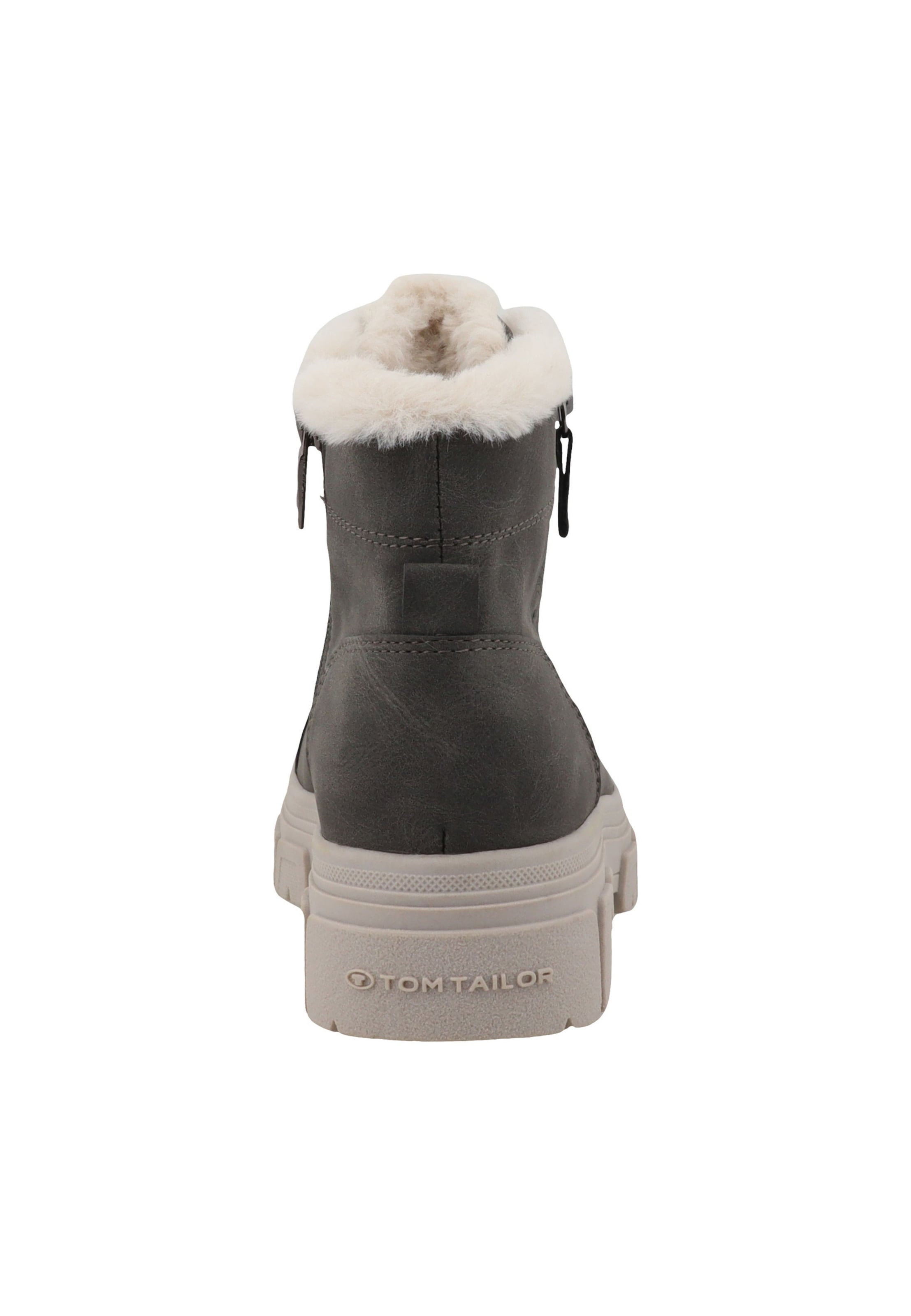 TOM TAILOR Stiefel in Grau