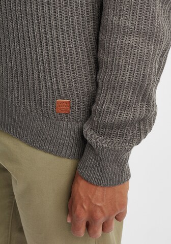 BLEND Knit Cardigan 'Oteros' in Grey
