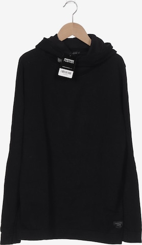 JACK & JONES Kapuzenpullover M in Schwarz: predná strana