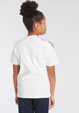 T-Shirt fonctionnel 'Essentials 3-Stripes ' ADIDAS SPORTSWEAR en blanc