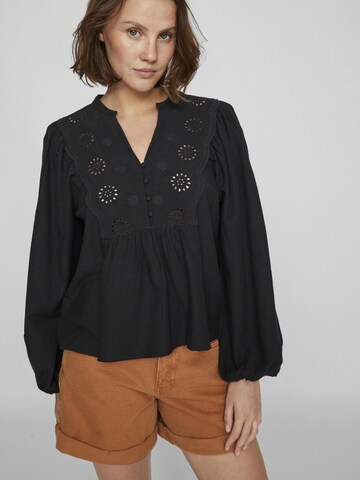 VILA Blouse in Zwart