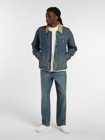 Geacă de primăvară-toamnă 'DENIM PAINTER JACKET' de la DICKIES pe albastru