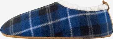 normani Hausschuh in Blau: Vorderseite