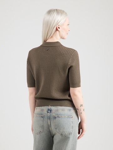 NÜMPH Πουλόβερ 'ALETTE' σε πράσινο