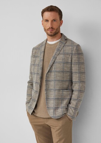 s.Oliver BLACK LABEL Regular Fit Blazer in Beige: Vorderseite