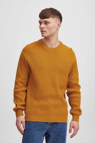 !Solid Sweater 'Sdgia' in Brown: front