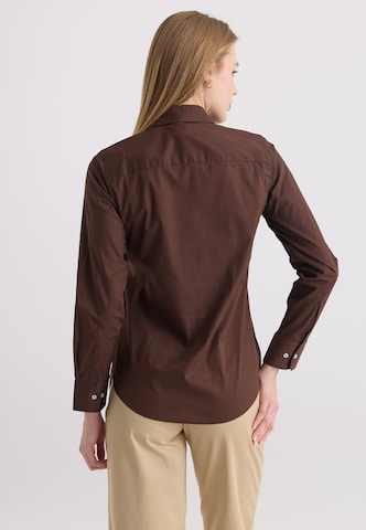 Camicia da donna di Felix Hardy in marrone
