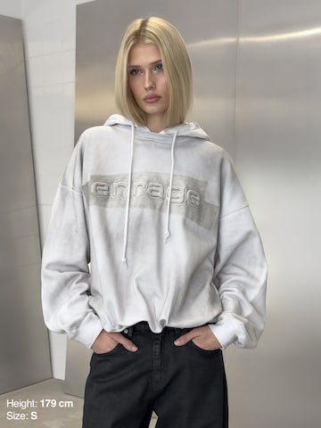 ENRAGE Sweatshirt 'TAPE' in Weiß