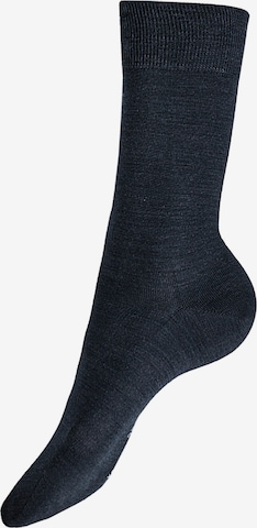 Chaussettes KUNERT en bleu : devant