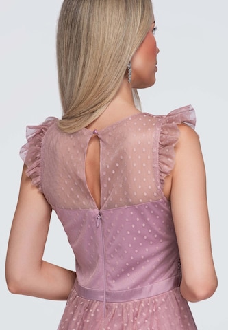 Ombre Cocktailjurk in Roze