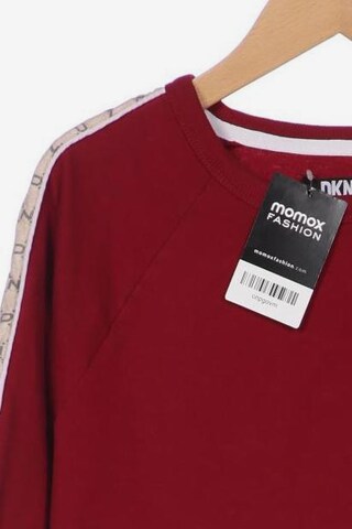 DKNY Sweatshirt & Zip-Up Hoodie in M in Red