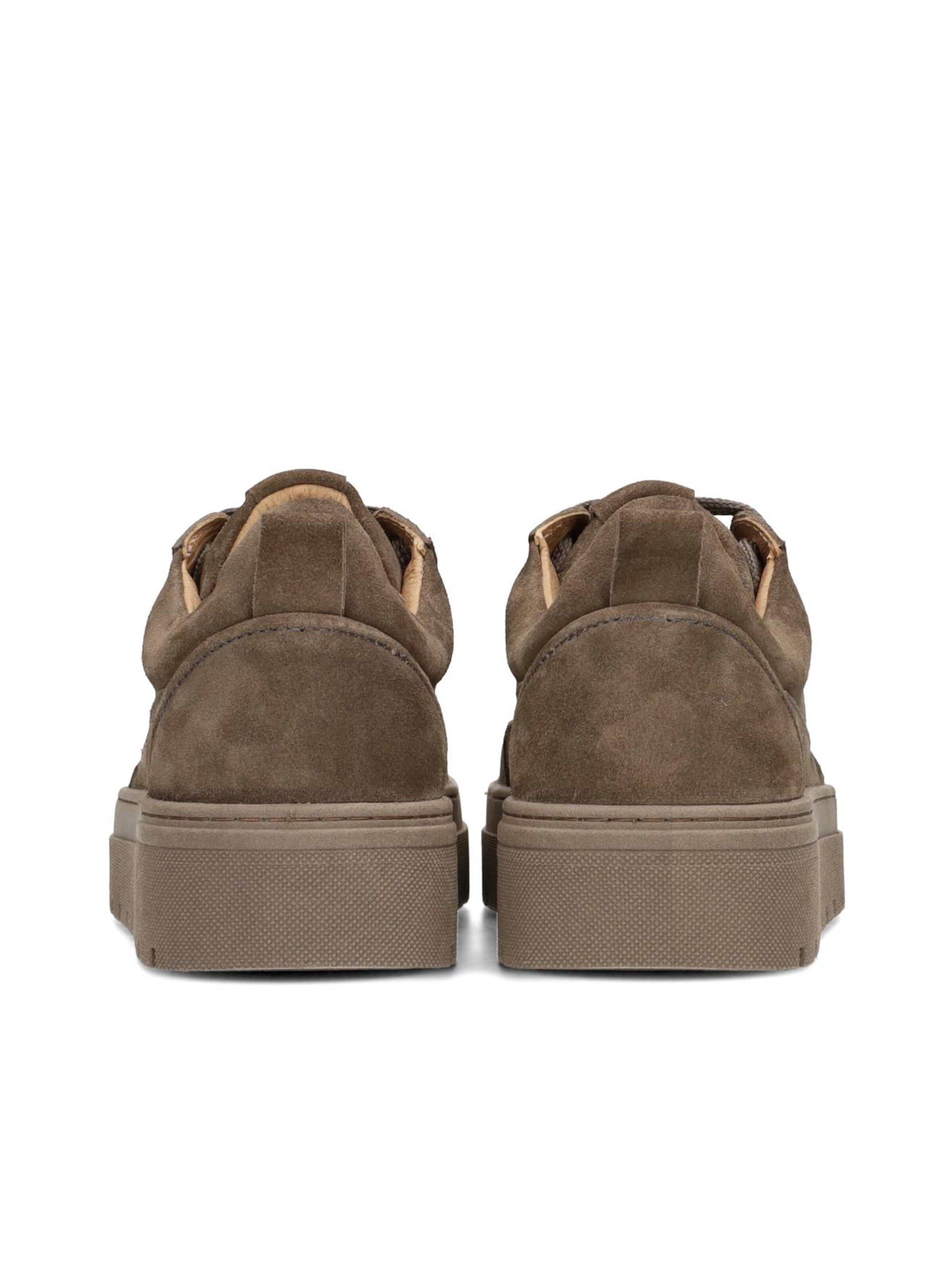 PS Poelman Sneakers laag 'Ivar' in Bruin