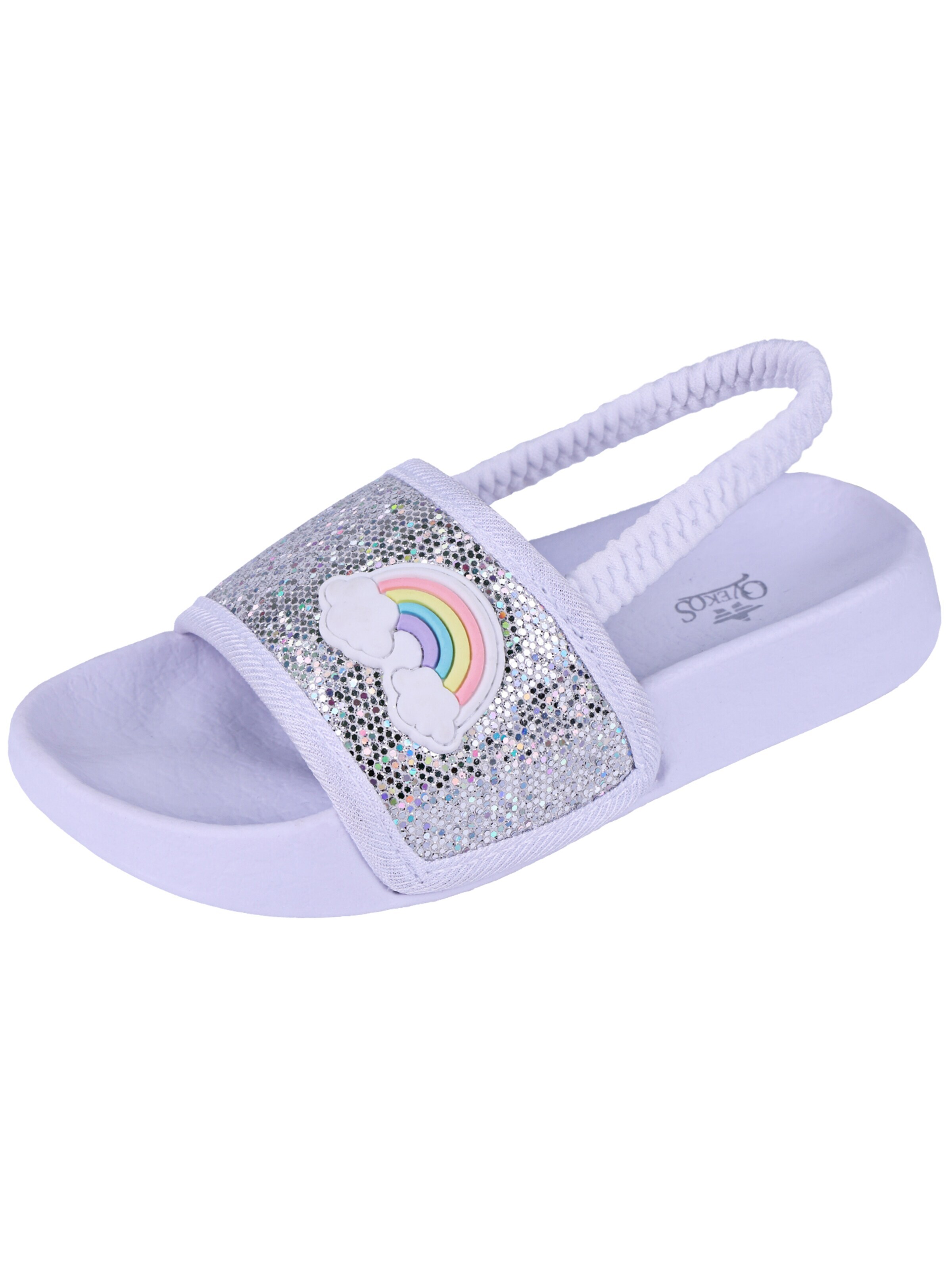Youecci Slippers '726-2 cartoon sandals' in Purple: front