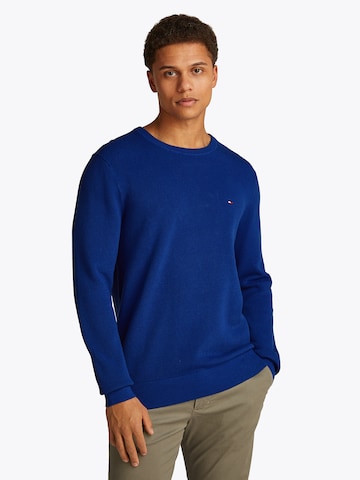 TOMMY HILFIGER Sweater 'ESSENTIAL' in Blue: front