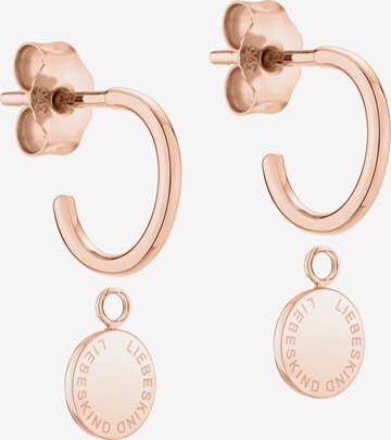 Boucles d'oreilles Liebeskind Berlin en or