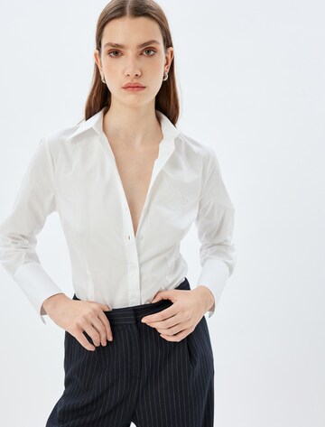 Koton Bluse in Weiß