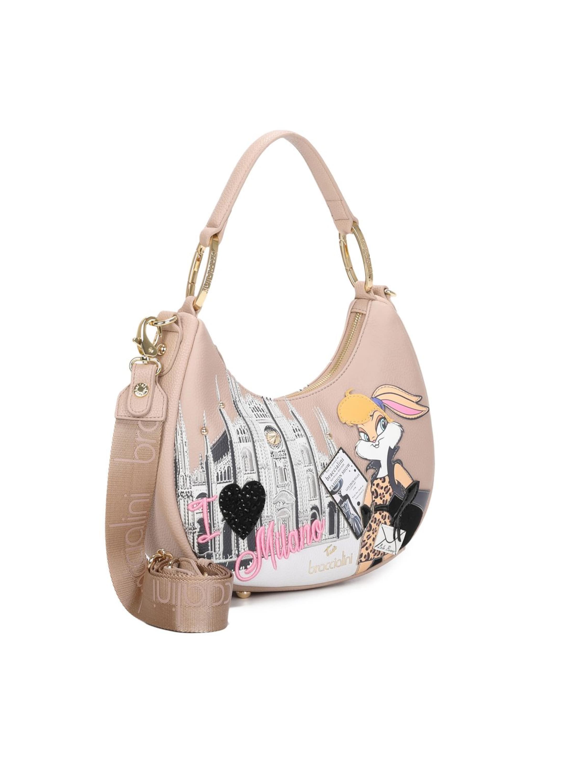 Braccialini Schultertasche 'Cartoline Lt'‌‌‌‌ in Mischfarben