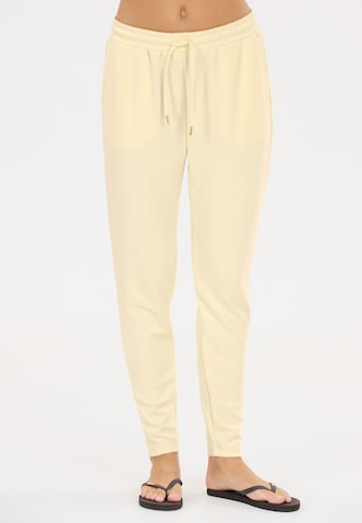 Athlecia Tapered Sweatpants 'Jacey' in Gelb: Vorderseite