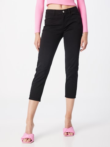 ESPRIT - Slimfit Vaquero en negro: frente