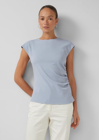 s.Oliver Shirt in Blauw: voorkant