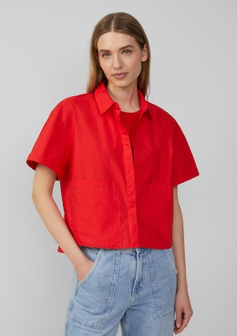 s.Oliver Blouse in Rood: voorkant