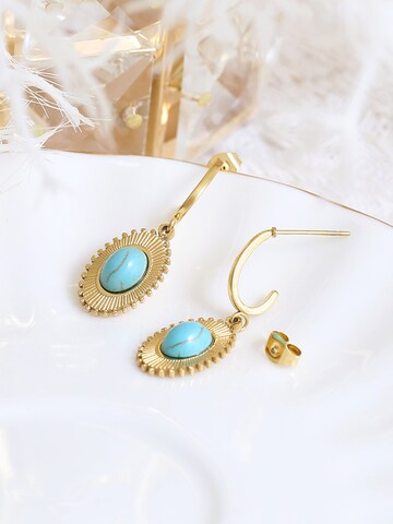 Made by Nami Earrings 'Sonnenoval' in Gold