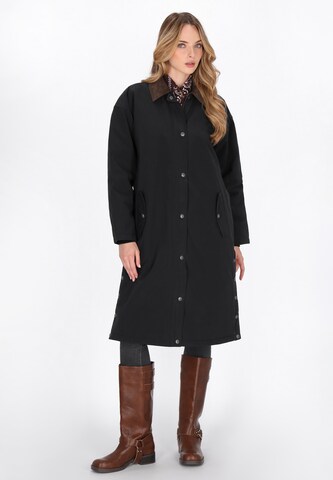 Manteau mi-saison DreiMaster Vintage en noir