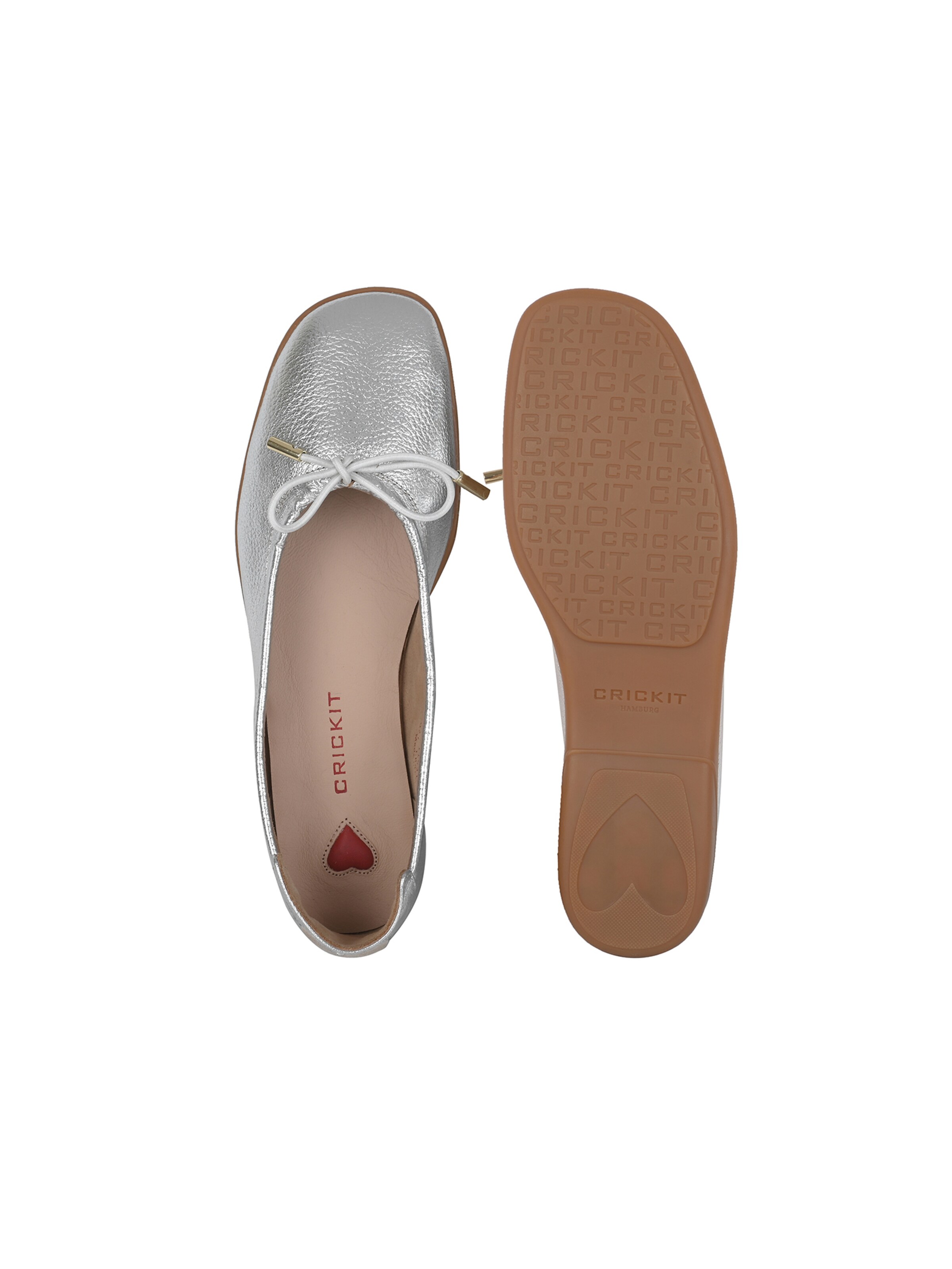 Crickit Ballerina ' OMEGA ' in Zilver
