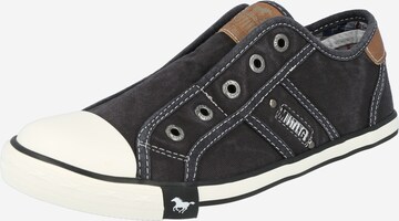 MUSTANG Slip-on in Zwart: voorkant