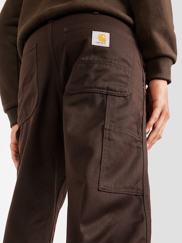 Carhartt WIP Normální Kalhoty – hnědá